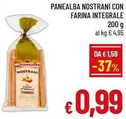 A&O Panealba nostrani con farina integrale offerta