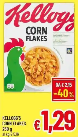 A&O Kellogg's corn flakes offerta