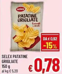 A&O Selex patatine grigliate offerta