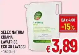 A&O Selex natura chiama lavatrice eco offerta
