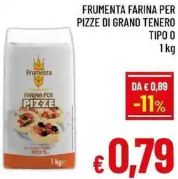 A&O Frumenta farina per pizze di grano tenero τιρο ο offerta