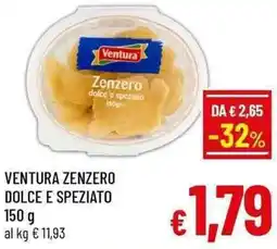 A&O Ventura zenzero dolce e speziato offerta