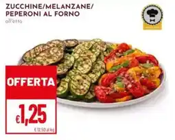 Pan Zucchine/melanzane/ peperoni al forno offerta