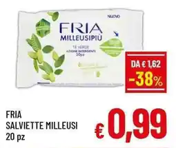 A&O Fria salviette milleusi offerta