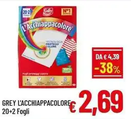A&O Grey l'acchiappacolore offerta