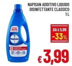 A&O Napisan additivo liquido disinfettante classico offerta