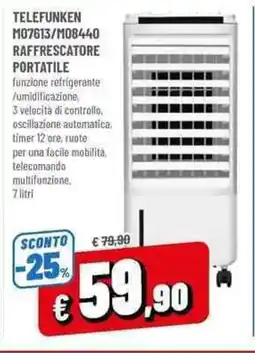A&O TELEFUNKEN M07613/M08440 RAFFRESCATORE PORTATILE offerta
