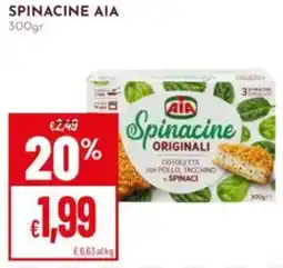 Pan Spinacine AIA offerta