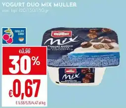 Pan Yogurt duo mix MULLER offerta