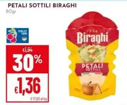Pan Petali sottili biraghi offerta
