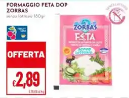 Pan Formaggio feta dop ZORBAS offerta