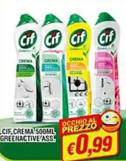 Maury's Cif crema greenactive offerta