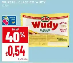Pan Wurstel classico wudy AIA offerta