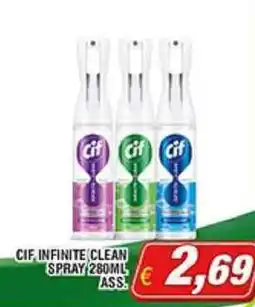 Maury's Cif infinite clean spray offerta