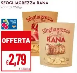 Pan Sfogliagrezza rana offerta