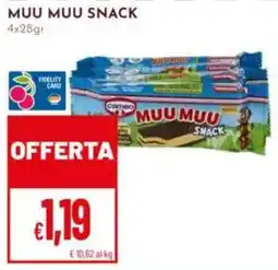 Pan Muu muu snack offerta