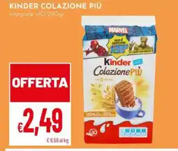 Pan Kinder colazione più offerta