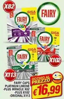 Maury's Fairy caps platinum limone offerta