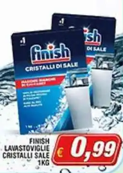 Maury's Finish lavastoviglie cristalli sale offerta