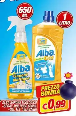 Maury's Alba sapone ecologico, spray multiuso, gel offerta
