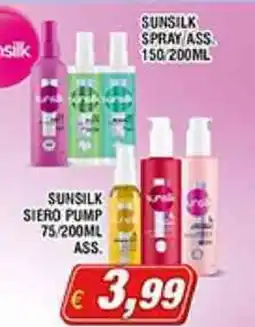 Maury's Sunsilk siero pump,spray offerta