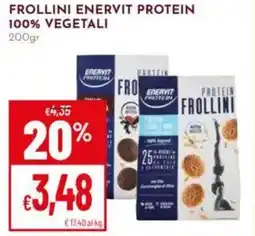 Pan Frollini enervit protein 100% vegetali offerta