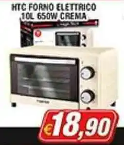Maury's Htc forno elettrico 650W crema offerta
