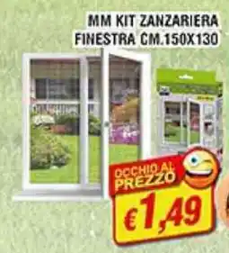 Maury's Mm kit zanzariera finestra offerta