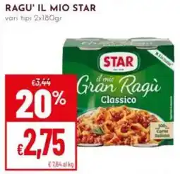 Pan Ragu' il mio STAR offerta