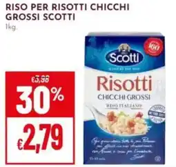 Pan Riso per risotti chicchi grossi SCOTTI offerta