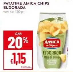 Pan Patatine amica chips eldorada offerta