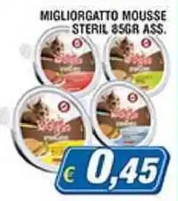 Maury's Migliorgatto mousse steril offerta
