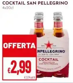 Pan Cocktail SAN PELLEGRINO offerta