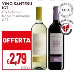 Pan Vino SANTESU IGT offerta