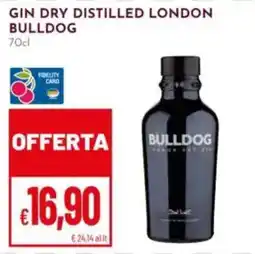 Pan Gin dry distilled london BULLDOG offerta