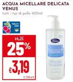 Pan Acqua micellare delicata VENUS offerta
