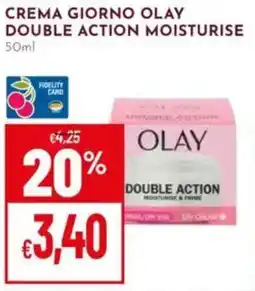 Pan Crema giorno olay double action moisturise offerta