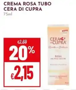 Pan Crema rosa tubo CERA DI CUPRA offerta