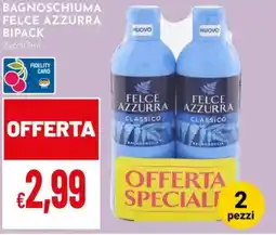 Pan Bagnoschiuma FELCE AZZURRA BIPACK offerta