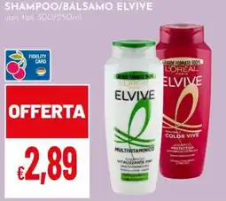 Pan Shampoo/balsamo ELVIVE offerta