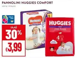 Pan Pannolini huggies comfort offerta