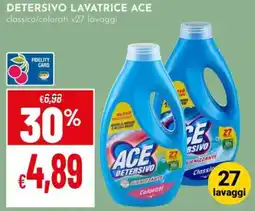 Pan Detersivo lavatrice ACE offerta