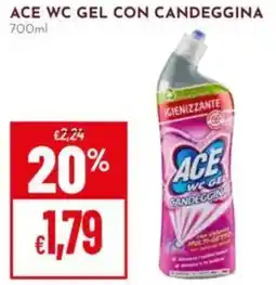 Pan Ace wc gel con candeggina offerta