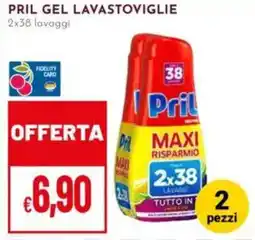 Pan Pril gel lavastoviglie offerta