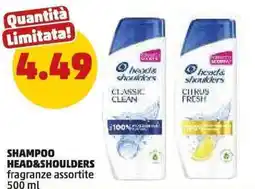 PENNY Shampoo HEAD&SHOULDERS offerta