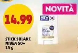 PENNY Stick solare NIVEA 50+ offerta