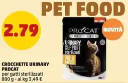 PENNY Crocchette urinary PROCAT offerta