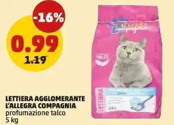 PENNY Lettiera agglomerante L'ALLEGRA COMPAGNIA offerta