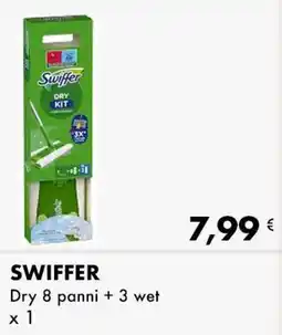 Iper Tosano SWIFFER Dry 8 panni + 3 wet offerta
