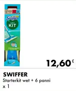 Iper Tosano SWIFFER Starterkit wet + 6 panni offerta